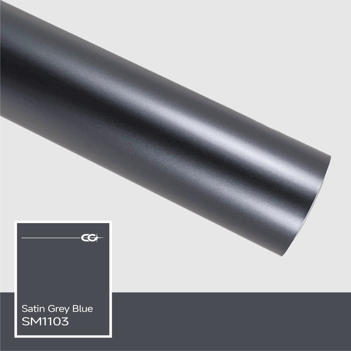 Conergies Satin Grey Blue Satin Metallic Color PPF (SM1103)